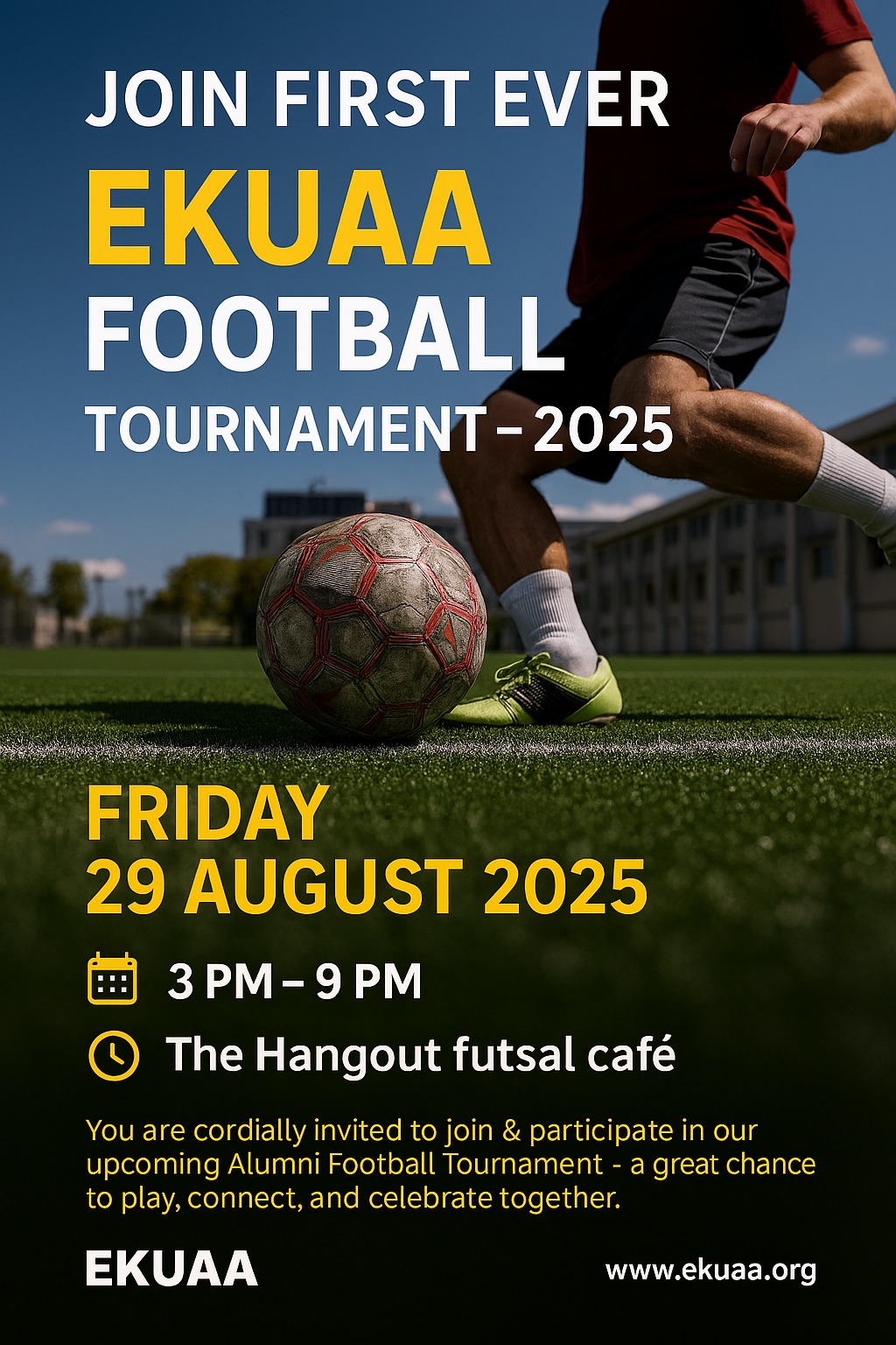 JOIN FIRST EVER EKUAA FOOTBALL TOURNAMENT – 2025